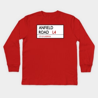 Liverpool Kids Long Sleeve T-Shirt